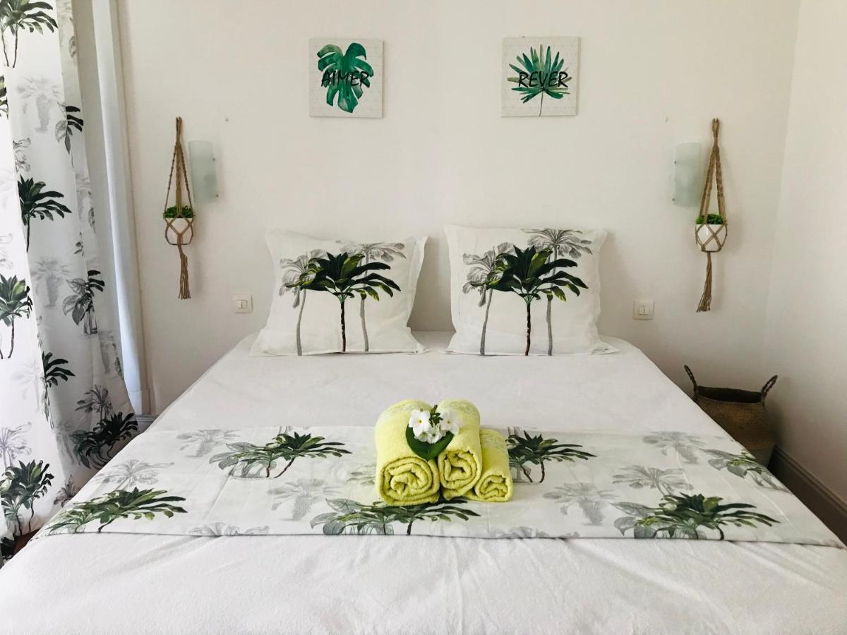 Coeur Tiare Studio Lounge Piscine Plage Cocotiers Сен Франсоа Екстериор снимка